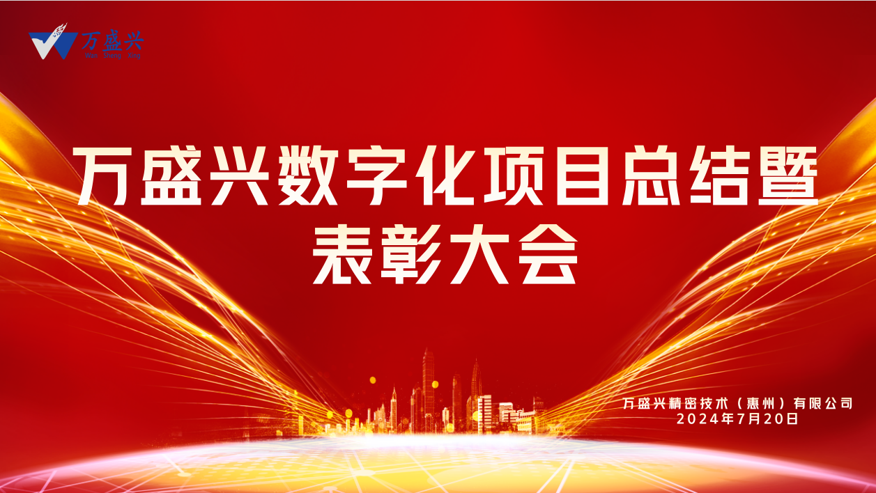 数字经营 | 万盛兴数字化项目总结暨表彰大会圆满结束！